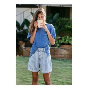 FREE PEOPLE | Printed Dogtown Cut Off Shorts